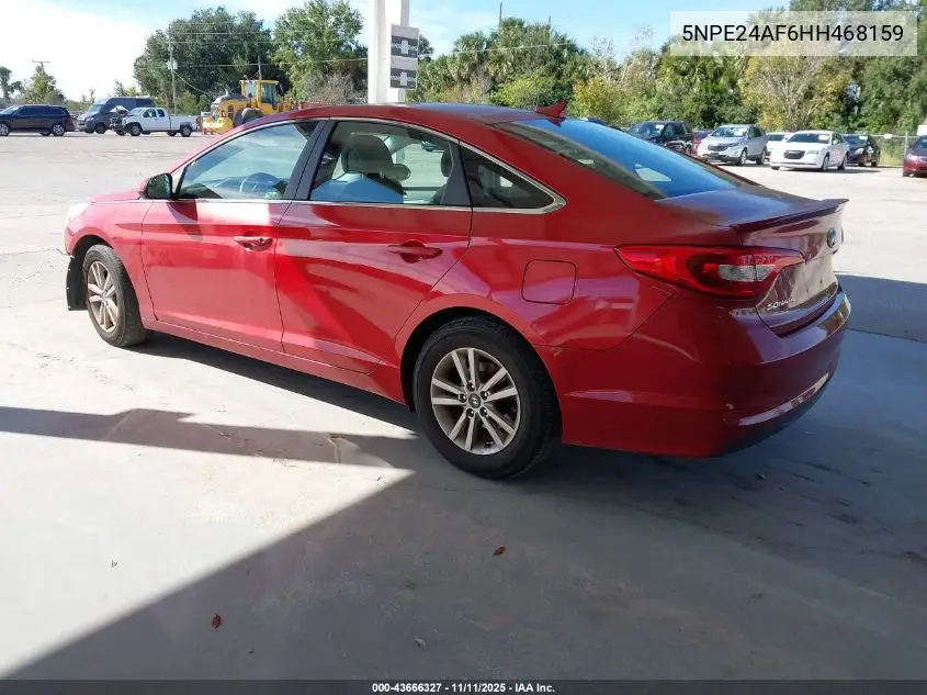 5NPE24AF6HH468159 2017 Hyundai Sonata
