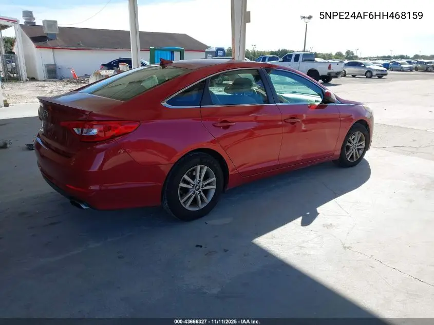 5NPE24AF6HH468159 2017 Hyundai Sonata
