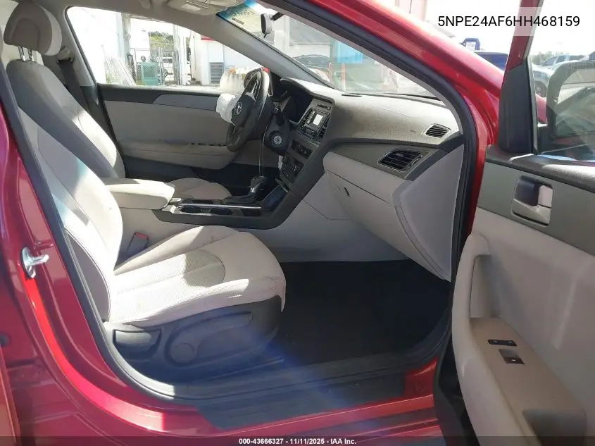 5NPE24AF6HH468159 2017 Hyundai Sonata