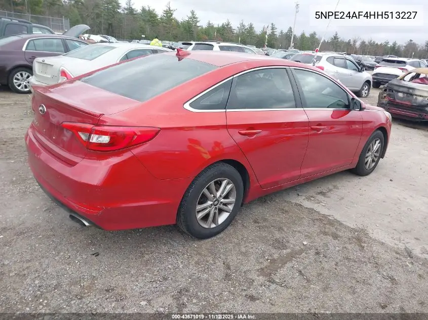 5NPE24AF4HH513227 2017 Hyundai Sonata