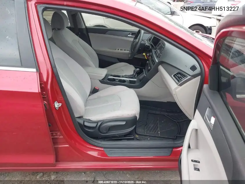 5NPE24AF4HH513227 2017 Hyundai Sonata