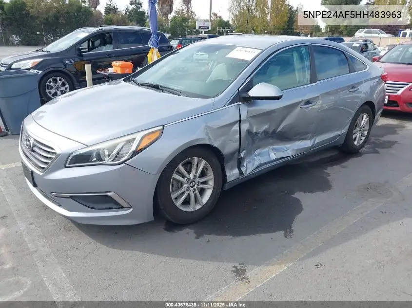 5NPE24AF5HH483963 2017 Hyundai Sonata Se