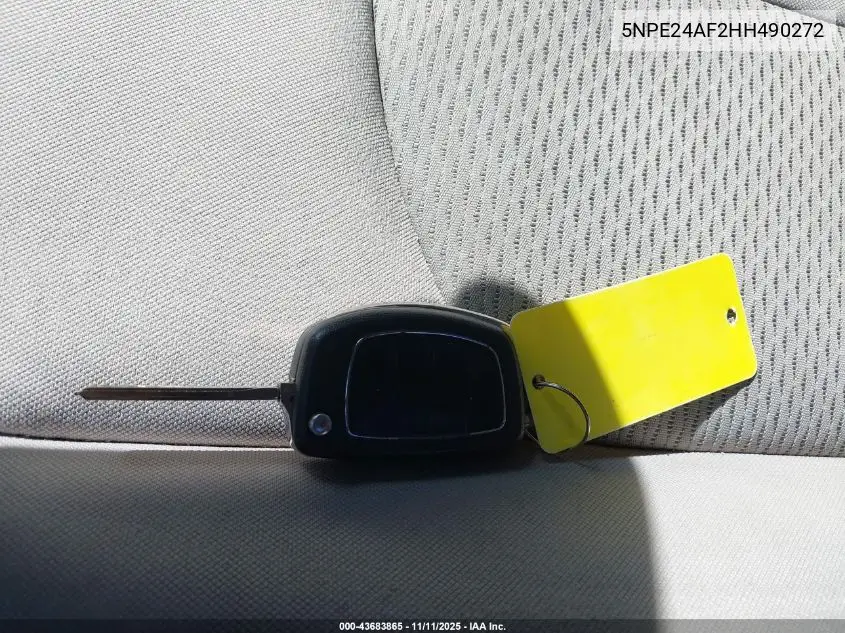 5NPE24AF2HH490272 2017 Hyundai Sonata