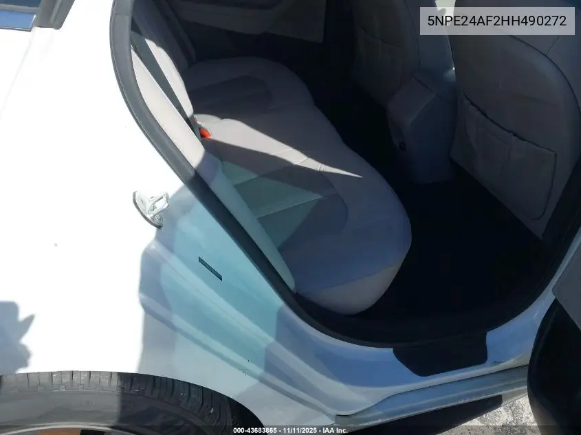 5NPE24AF2HH490272 2017 Hyundai Sonata