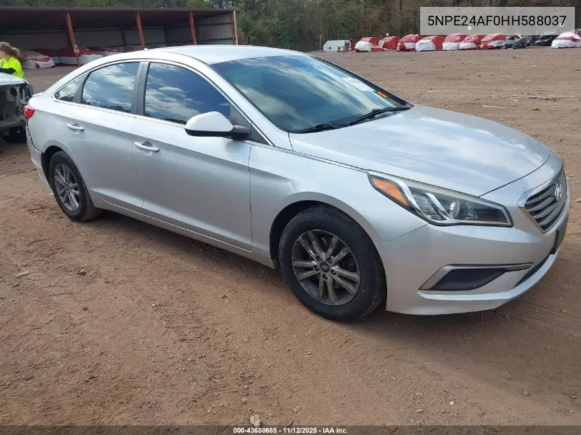 5NPE24AF0HH588037 2017 Hyundai Sonata