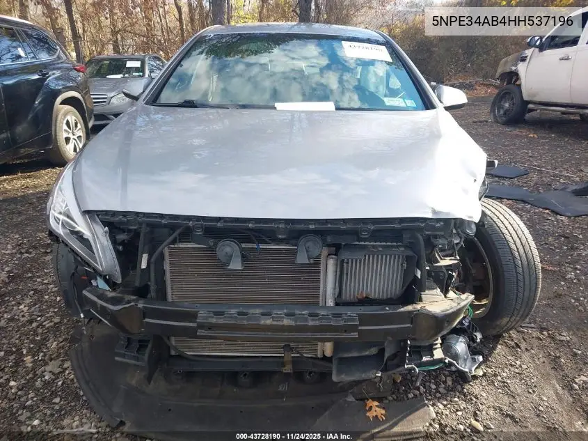 5NPE34AB4HH537196 2017 Hyundai Sonata Sport 2.0T