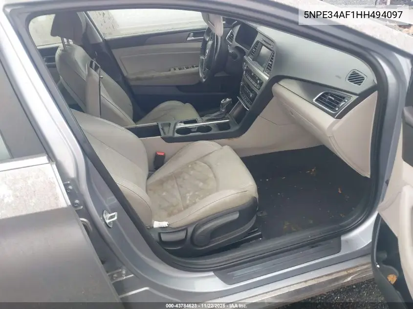5NPE34AF1HH494097 2017 Hyundai Sonata Sport