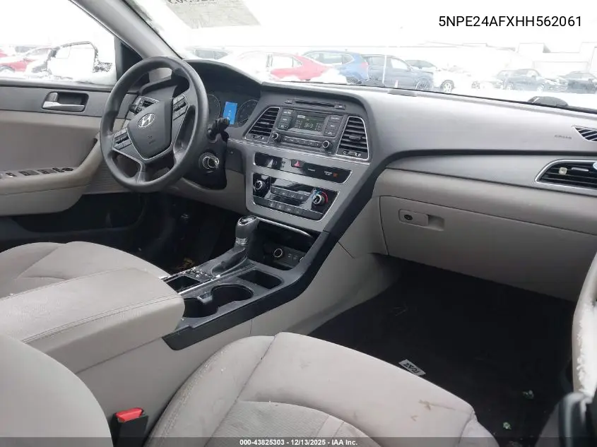 5NPE24AFXHH562061 2017 Hyundai Sonata