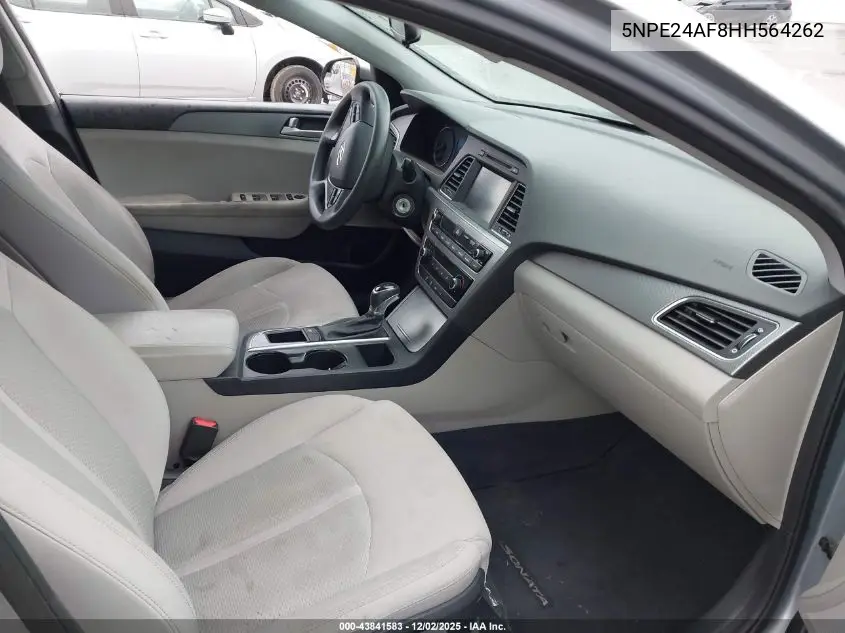 5NPE24AF8HH564262 2017 Hyundai Sonata Se