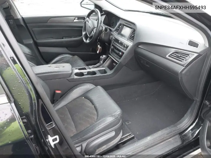5NPE34AFXHH595493 2017 Hyundai Sonata Sport