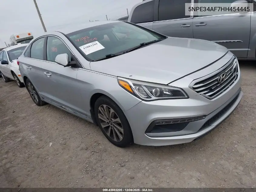 5NPE34AF7HH454445 2017 Hyundai Sonata Sport