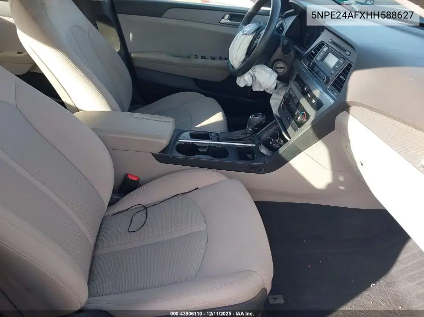 5NPE24AFXHH588627 2017 Hyundai Sonata