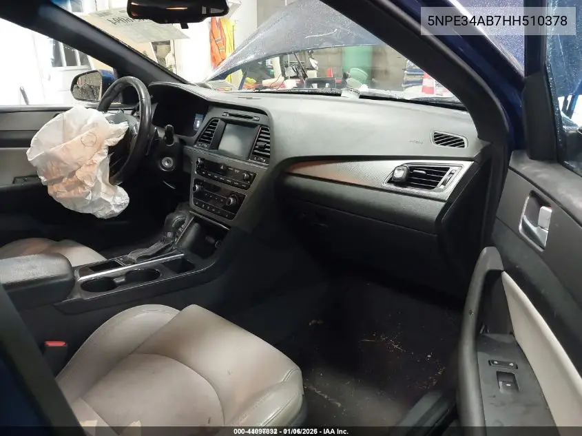 5NPE34AB7HH510378 2017 Hyundai Sonata Sport 2.0T