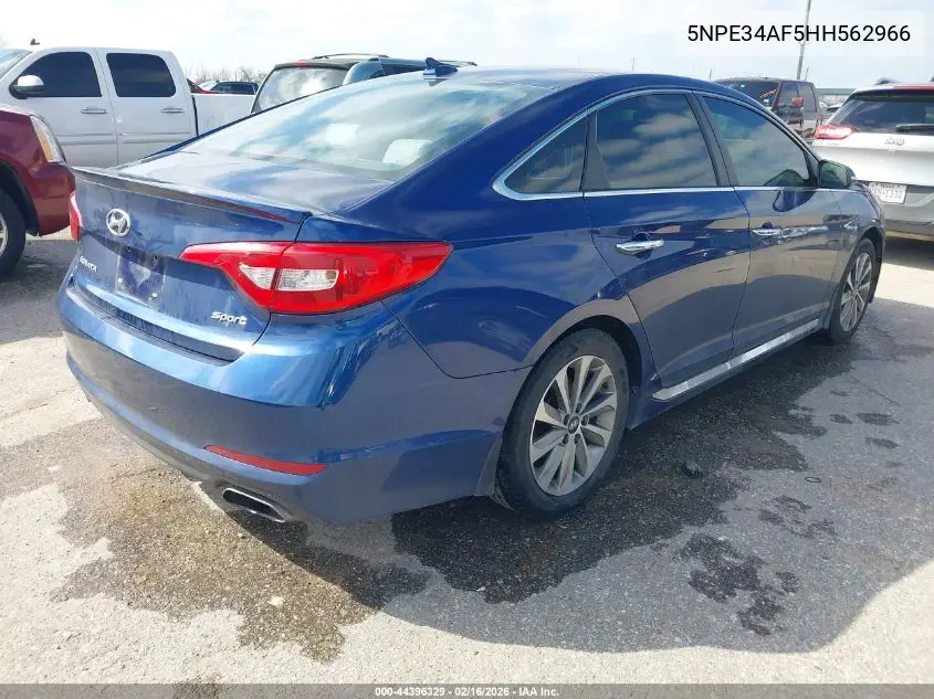 5NPE34AF5HH562966 2017 Hyundai Sonata Sport