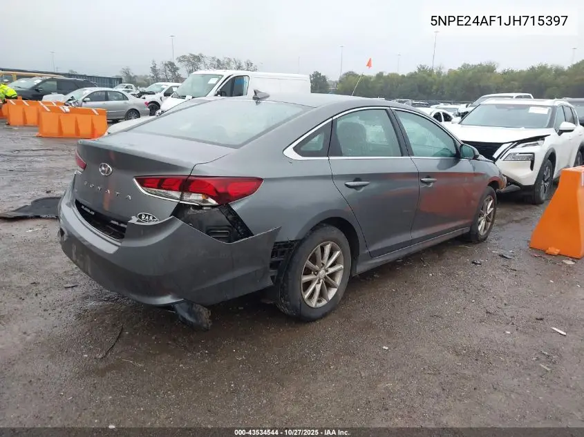 5NPE24AF1JH715397 2018 Hyundai Sonata Se