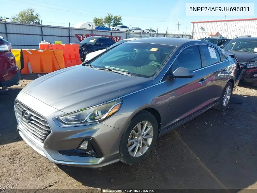 5NPE24AF9JH696811 2018 Hyundai Sonata Se