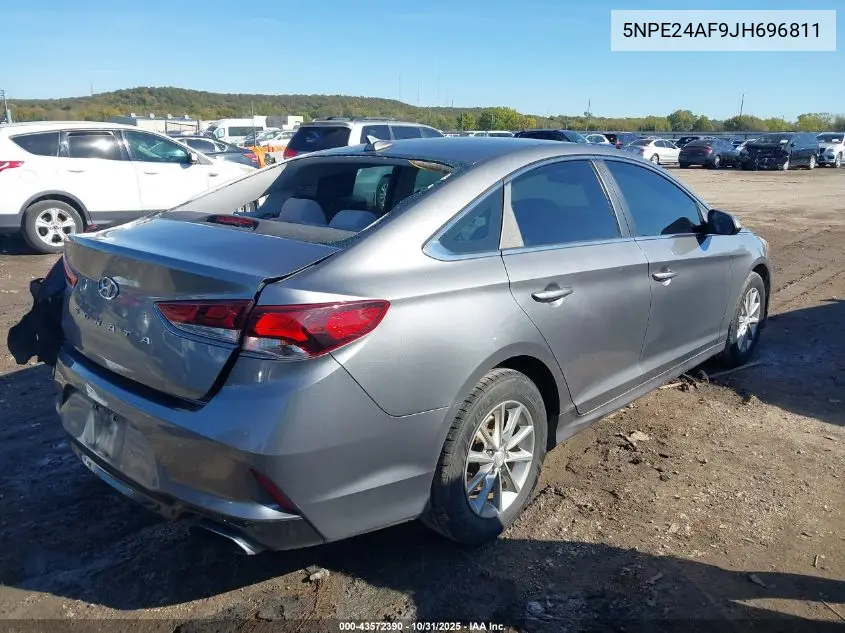 5NPE24AF9JH696811 2018 Hyundai Sonata Se