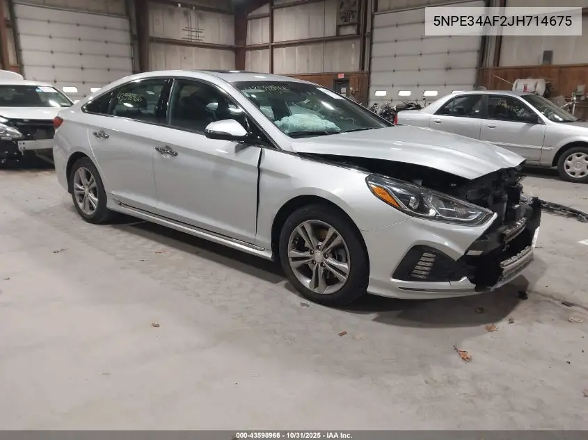 5NPE34AF2JH714675 2018 Hyundai Sonata Sport+