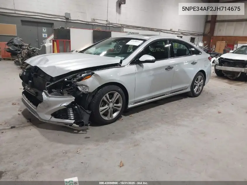 5NPE34AF2JH714675 2018 Hyundai Sonata Sport+
