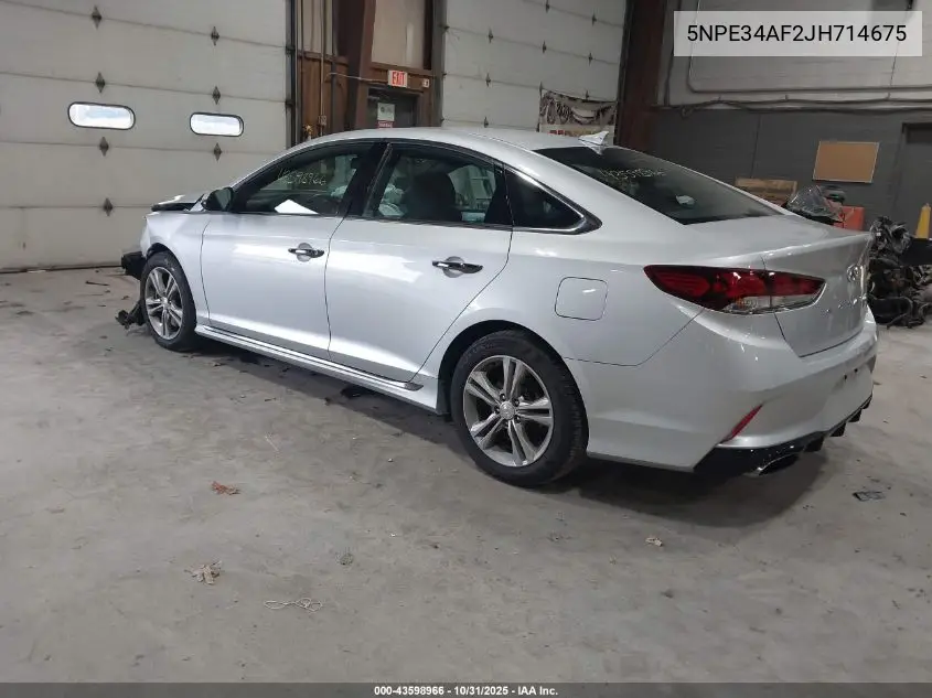 5NPE34AF2JH714675 2018 Hyundai Sonata Sport+