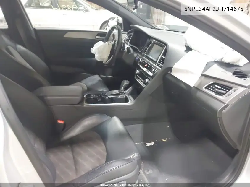 5NPE34AF2JH714675 2018 Hyundai Sonata Sport+