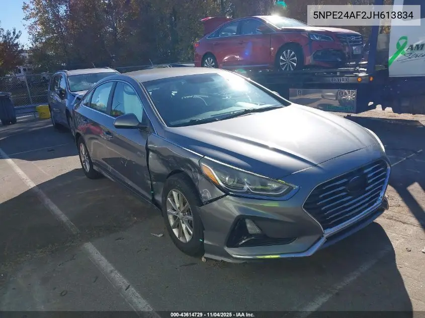 5NPE24AF2JH613834 2018 Hyundai Sonata Se