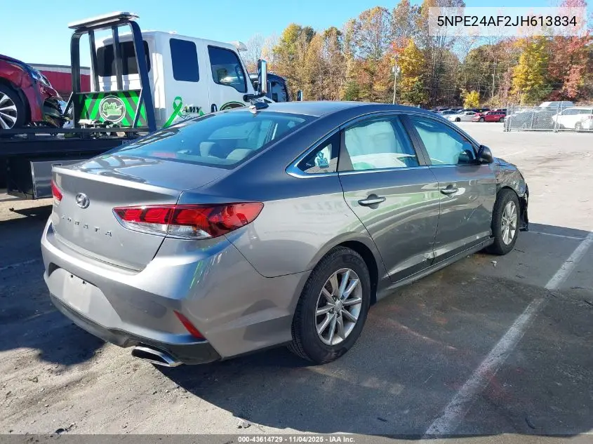 5NPE24AF2JH613834 2018 Hyundai Sonata Se