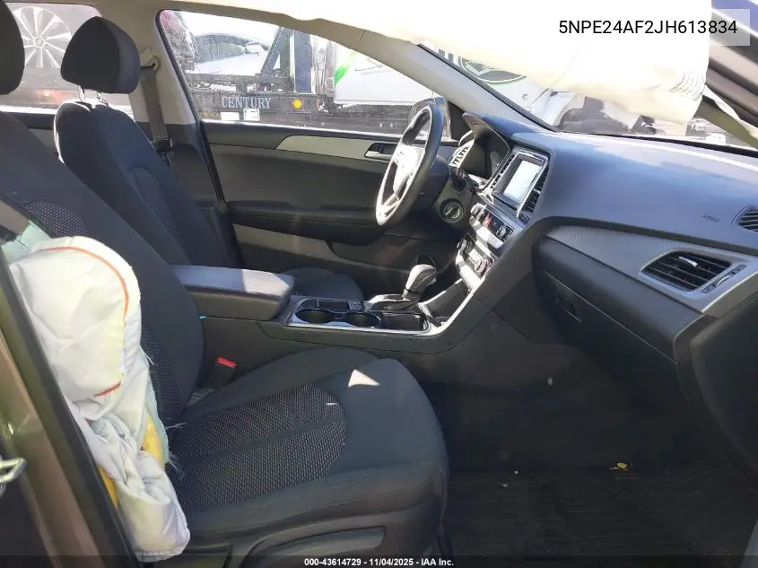 5NPE24AF2JH613834 2018 Hyundai Sonata Se