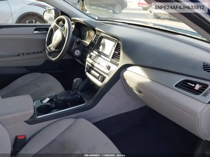 5NPE24AF4JH633812 2018 Hyundai Sonata Se