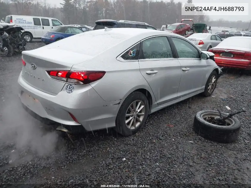 5NPE24AF4JH688793 2018 Hyundai Sonata Se