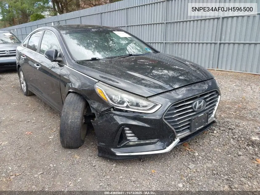 5NPE34AF0JH596500 2018 Hyundai Sonata Sel