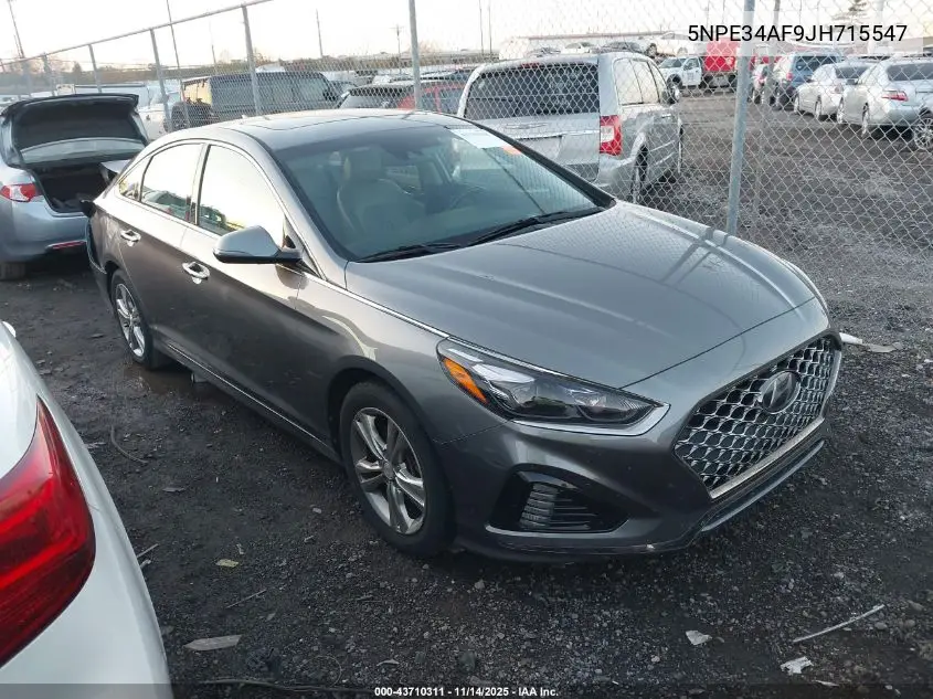 5NPE34AF9JH715547 2018 Hyundai Sonata Limited