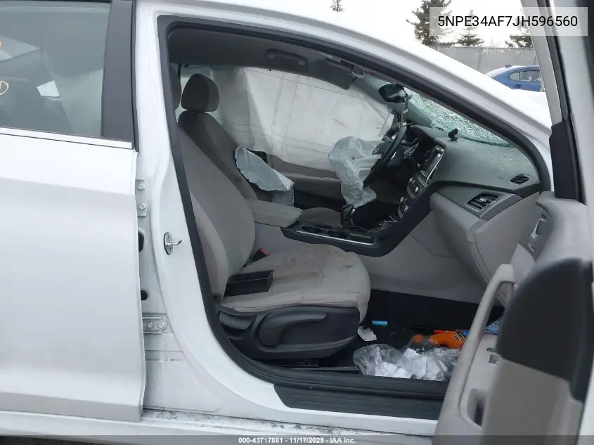 5NPE34AF7JH596560 2018 Hyundai Sonata Sel
