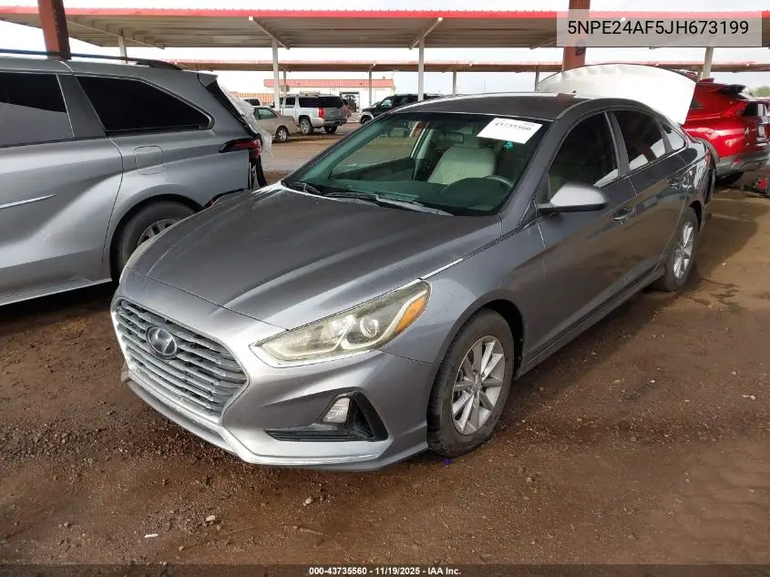 5NPE24AF5JH673199 2018 Hyundai Sonata Se