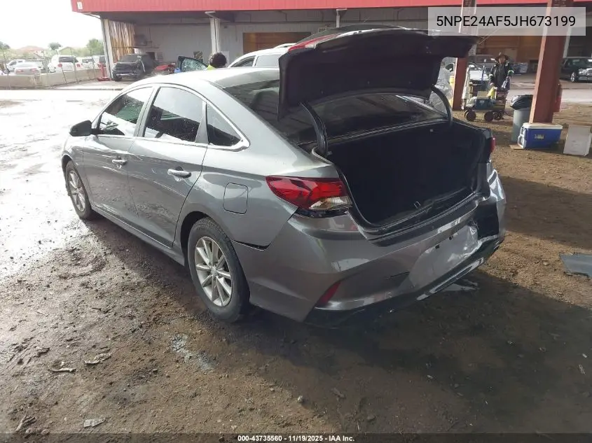5NPE24AF5JH673199 2018 Hyundai Sonata Se