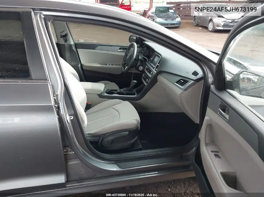 5NPE24AF5JH673199 2018 Hyundai Sonata Se