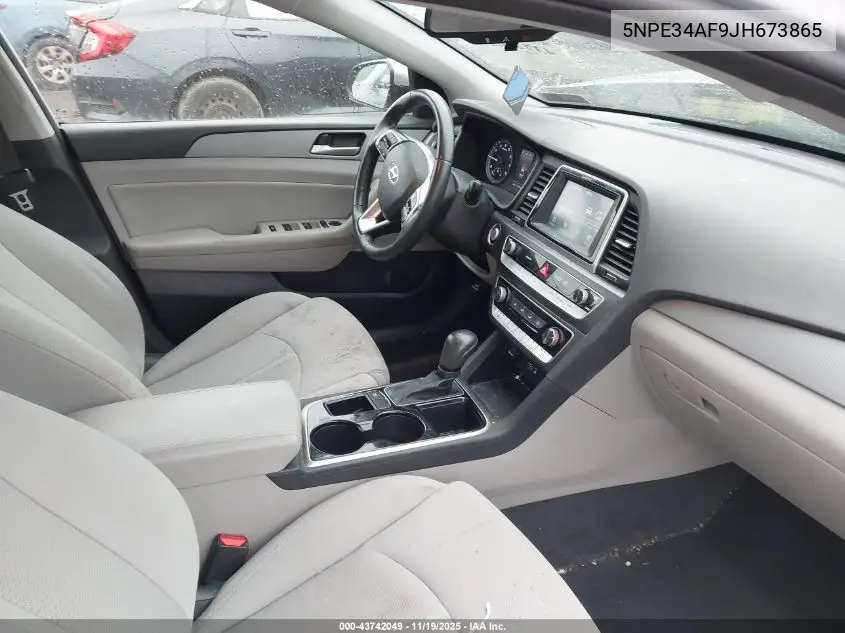 5NPE34AF9JH673865 2018 Hyundai Sonata Sel