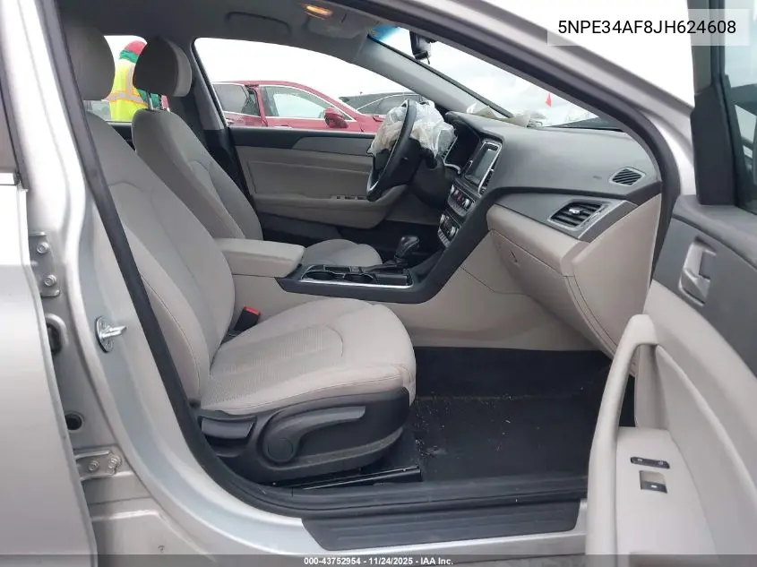 5NPE34AF8JH624608 2018 Hyundai Sonata Sel