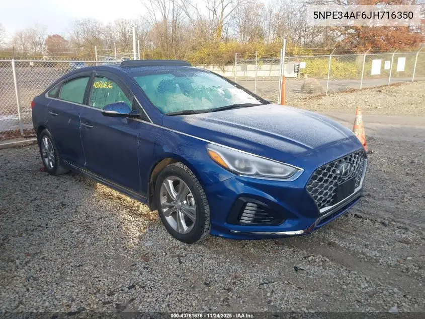 5NPE34AF6JH716350 2018 Hyundai Sonata Sport+