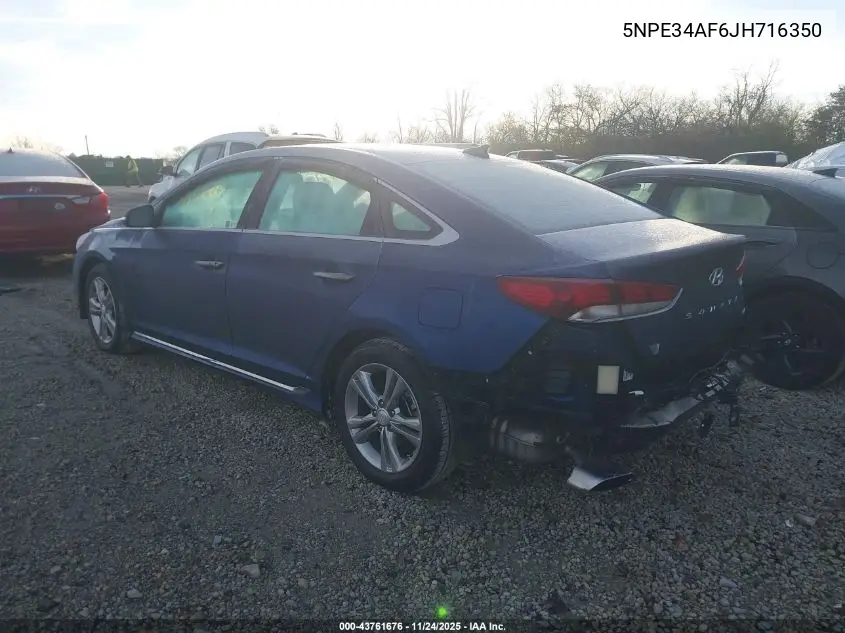 5NPE34AF6JH716350 2018 Hyundai Sonata Sport+