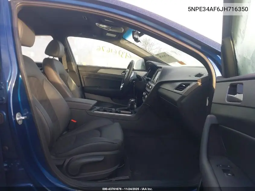 5NPE34AF6JH716350 2018 Hyundai Sonata Sport+