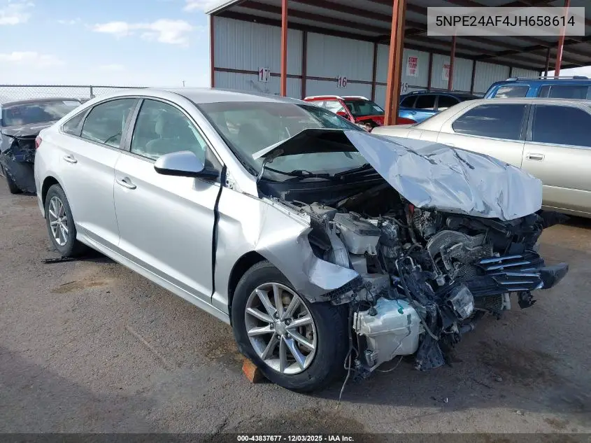 5NPE24AF4JH658614 2018 Hyundai Sonata Se