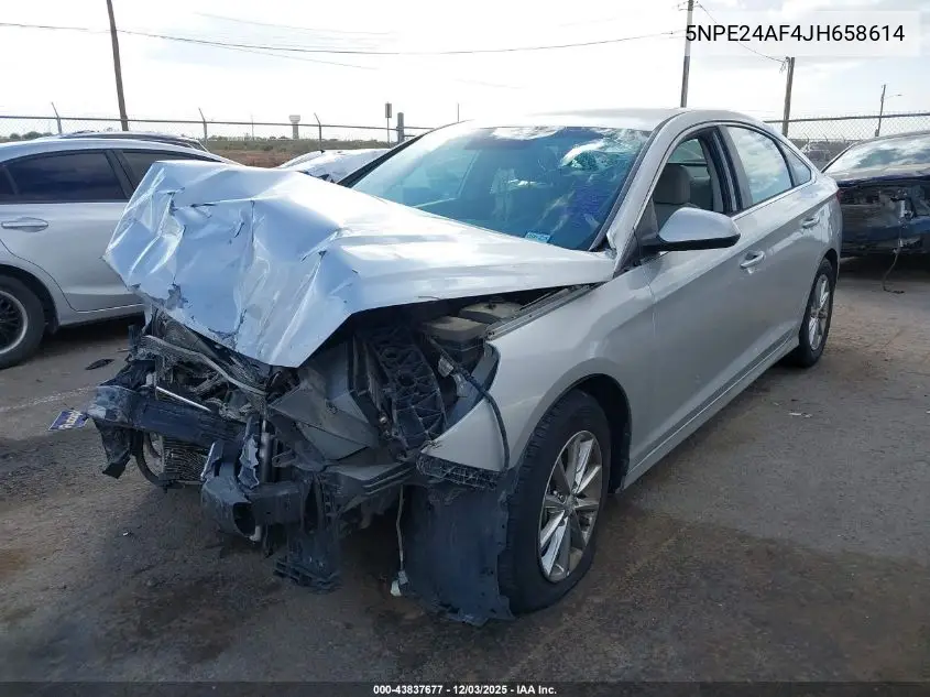 5NPE24AF4JH658614 2018 Hyundai Sonata Se