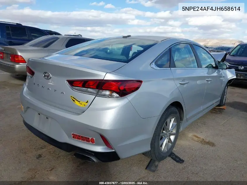 5NPE24AF4JH658614 2018 Hyundai Sonata Se