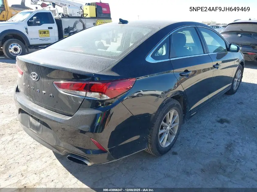 5NPE24AF9JH649469 2018 Hyundai Sonata Se