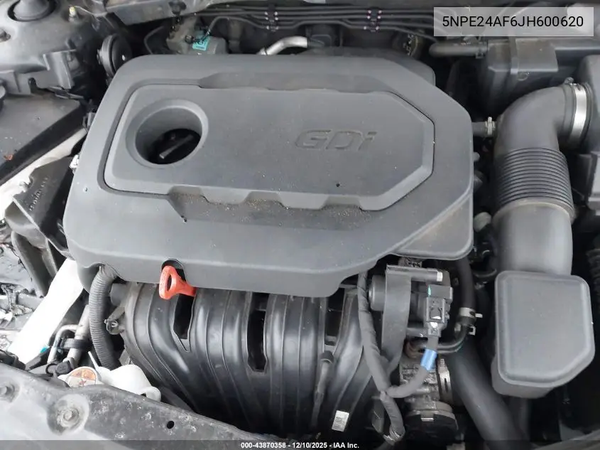 5NPE24AF6JH600620 2018 Hyundai Sonata Se