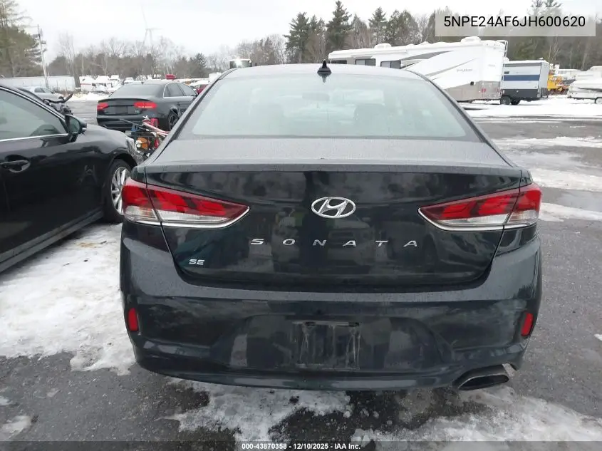 5NPE24AF6JH600620 2018 Hyundai Sonata Se