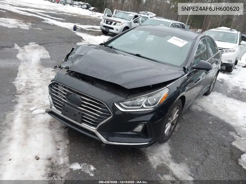 5NPE24AF6JH600620 2018 Hyundai Sonata Se