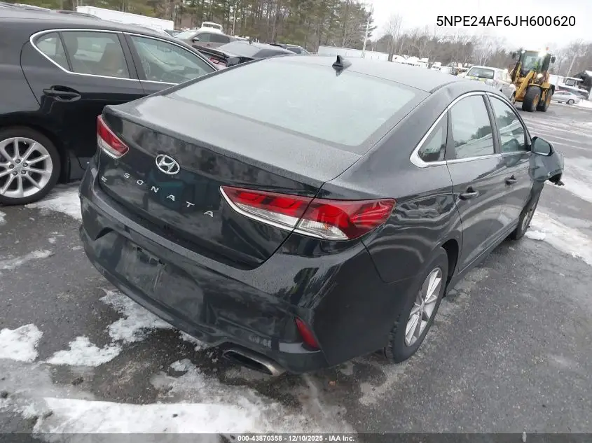5NPE24AF6JH600620 2018 Hyundai Sonata Se