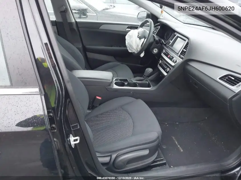 5NPE24AF6JH600620 2018 Hyundai Sonata Se